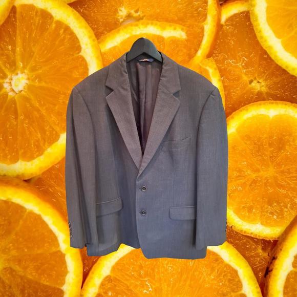 Brooks Brothers Darg Gray/Black 2 Button Blazer Size‎ 42S